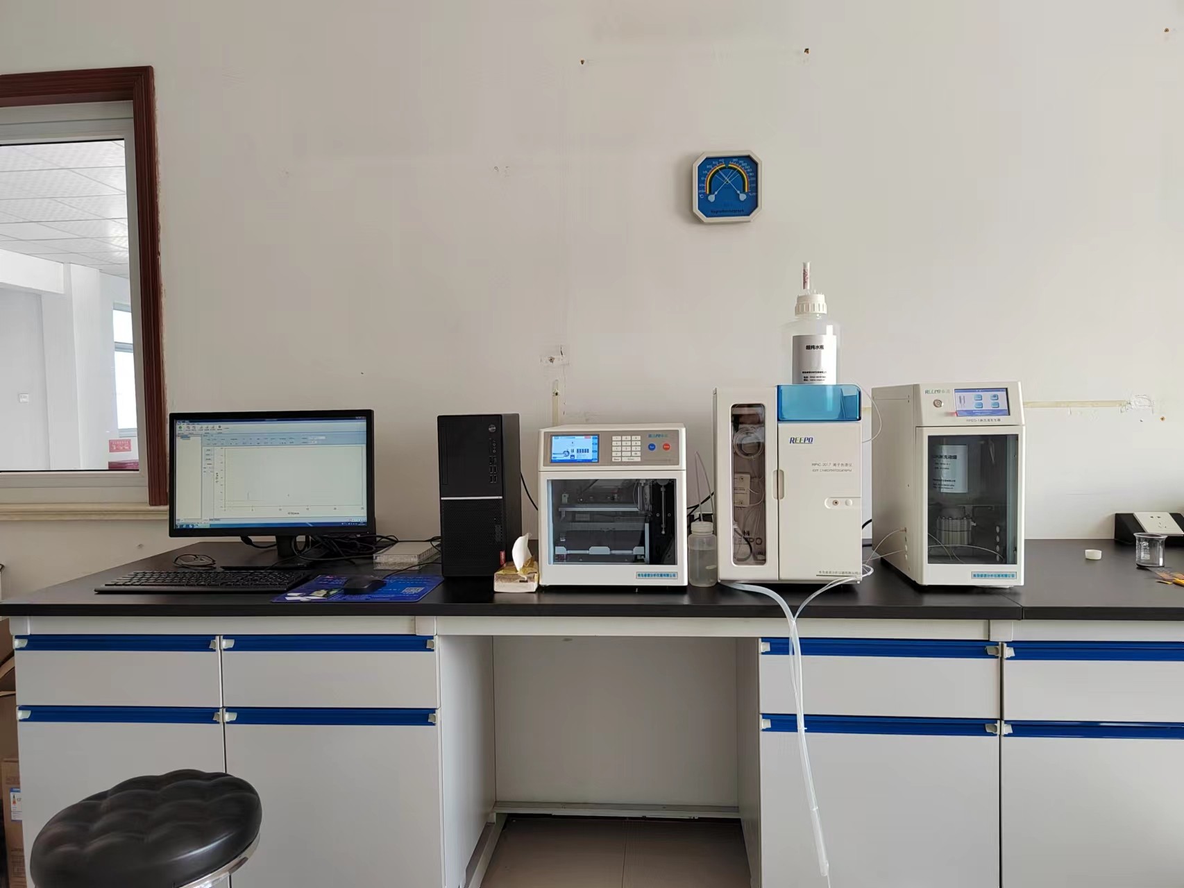 RPIC-2017离子色谱标配动态量程电导检测器WLK-8免维护抑制器离子色谱柱