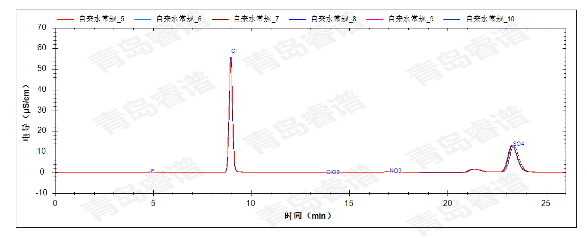 RPIC-2017离子色谱标配动态量程电导检测器WLK-8免维护抑制器离子色谱柱
