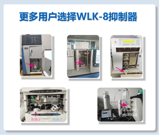 RPIC-2017离子色谱标配动态量程电导检测器WLK-8免维护抑制器离子色谱柱