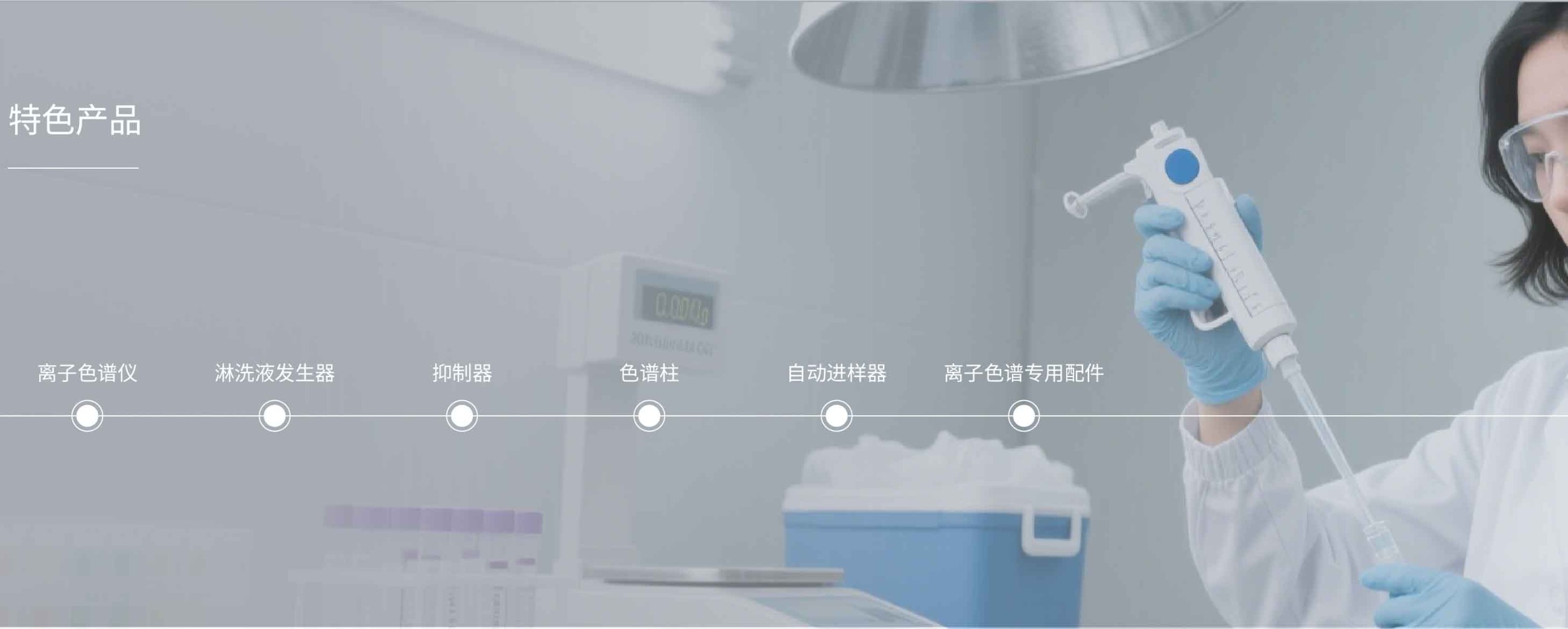 RPIC-2017离子色谱标配动态量程电导检测器WLK-8免维护抑制器离子色谱柱