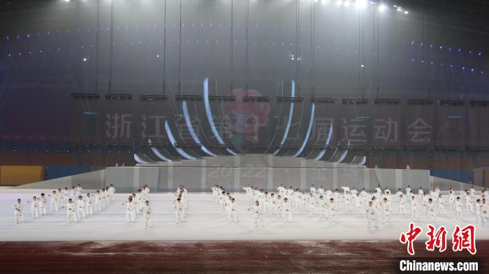 浙江运会开幕式融合非遗婺剧展现文化魅力